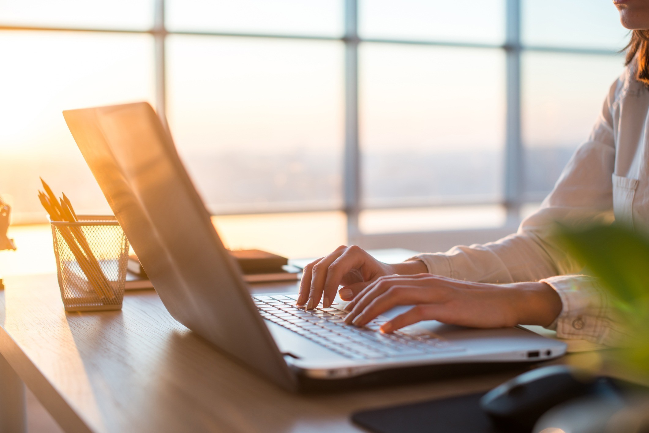 woman coding photo